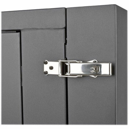 Alternate-Image4 Image for Eaton Tripp Lite Series SmartRack 12U UPS-Depth Wall-Mount Small Rack Enclosure, Clear Acrylic Window, Hinged Back