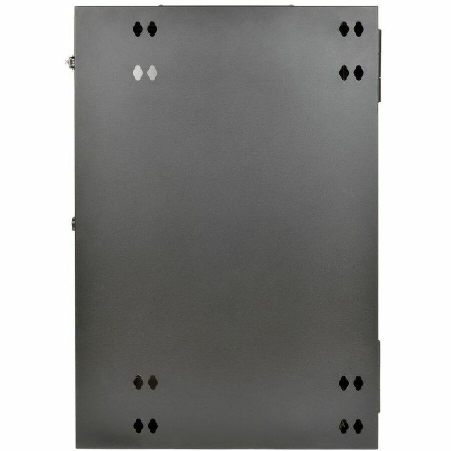 Alternate-Image1 Image for Tripp Lite by Eaton SmartRack 18U UPS-Depth Wall-Mount Half-Height Rack Enclosure Clear Acrylic Window Hinged Back