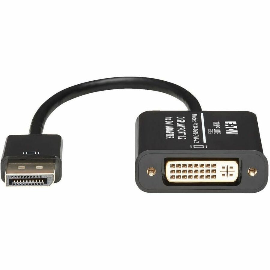 Alternate-Image1 Image for Tripp Lite by Eaton DisplayPort to DVI Active Adapter Video Converter DP ver 1.2 (M/F) 6-in. (15.24 cm)