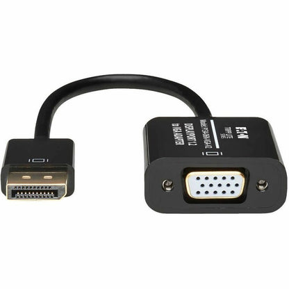Alternate-Image1 Image for Eaton Tripp Lite Series DisplayPort to VGA Active Adapter Video Converter , DP ver 1.2 (M/F), 6-in. (15.24 cm)