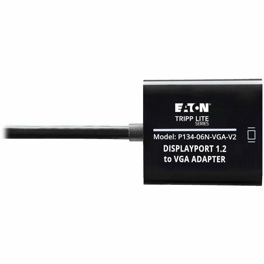 Alternate-Image6 Image for Eaton Tripp Lite Series DisplayPort to VGA Active Adapter Video Converter , DP ver 1.2 (M/F), 6-in. (15.24 cm)