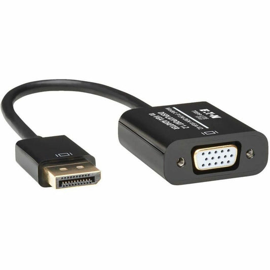 Main Image for Eaton Tripp Lite Series DisplayPort to VGA Active Adapter Video Converter , DP ver 1.2 (M/F), 6-in. (15.24 cm)