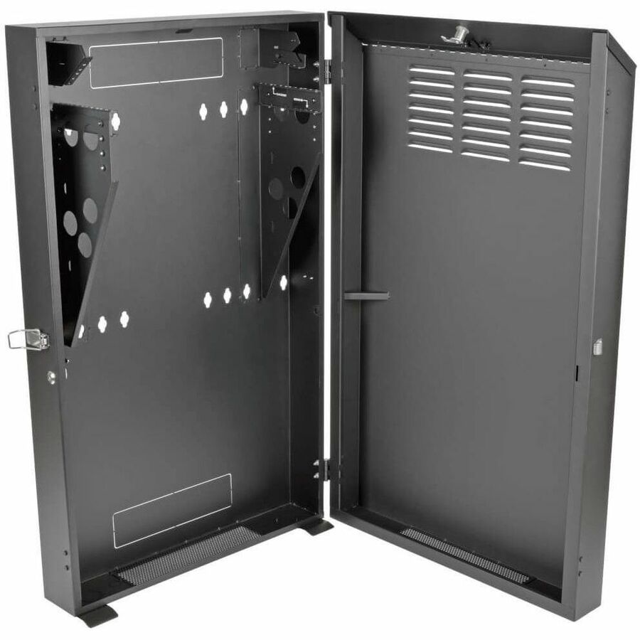 Alternate-Image4 Image for Eaton Tripp Lite Series SmartRack 4U Low-Profile Vertical-Mount Server-Depth Wall-Mount Rack Enclosure Cabinet
