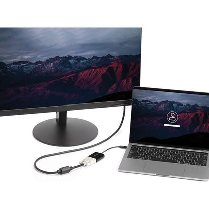 Alternate-Image4 Image for StarTech.com USB C to DVI Adapter - Thunderbolt 3 Compatible - 1920x1200 - USB-C to DVI Adapter for USB-C devices such as your 2018 iPad Pro - DVI-I Converter
