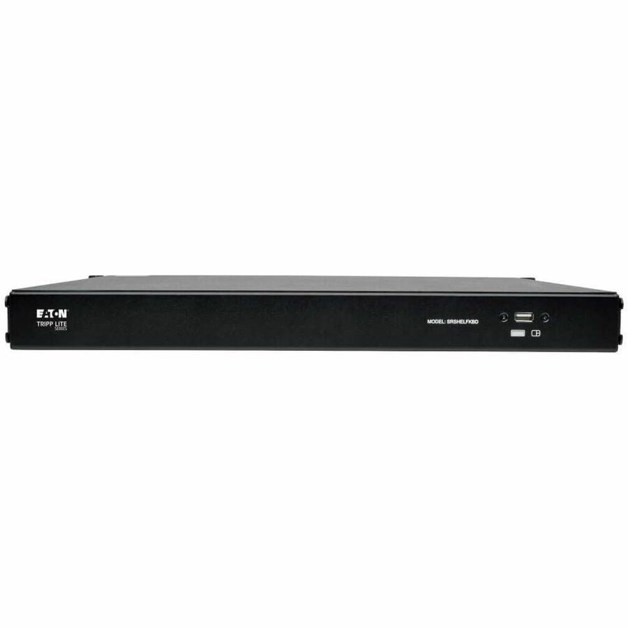 Alternate-Image1 Image for Eaton Tripp Lite Series SmartRack 1U Rack-Mount Keyboard with KVM Cable Kit