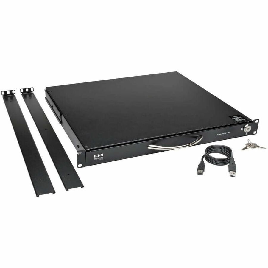 Alternate-Image4 Image for Eaton Tripp Lite Series SmartRack 1U Rack-Mount Keyboard with KVM Cable Kit