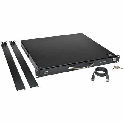 Alternate-Image4 Image for Eaton Tripp Lite Series SmartRack 1U Rack-Mount Keyboard with KVM Cable Kit