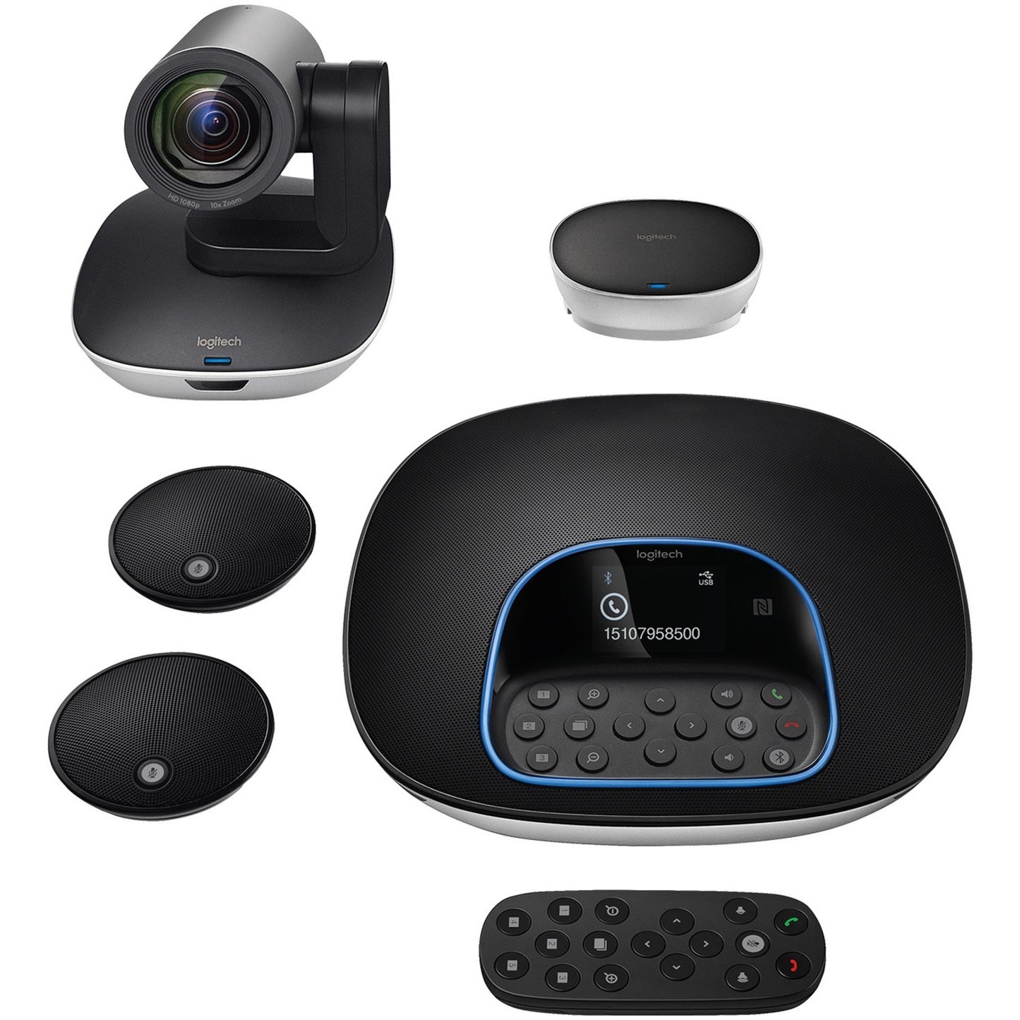 Main Image for Logitech GROUP Video Conferencing System Plus Expansion Mics