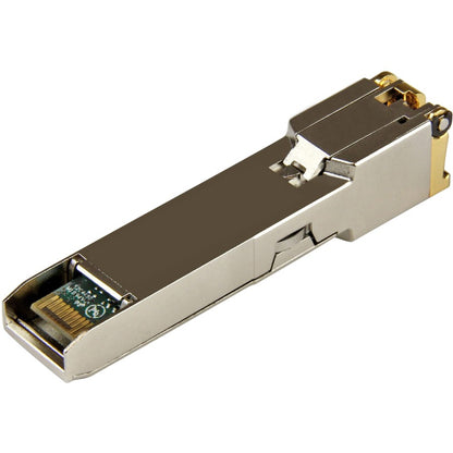 Alternate-Image1 Image for StarTech.com Cisco GLC-T Compatible SFP Module - 1000BASE-T - 1GE Gigabit Ethernet SFP SFP to RJ45 Cat6/Cat5e Transceiver - 100m
