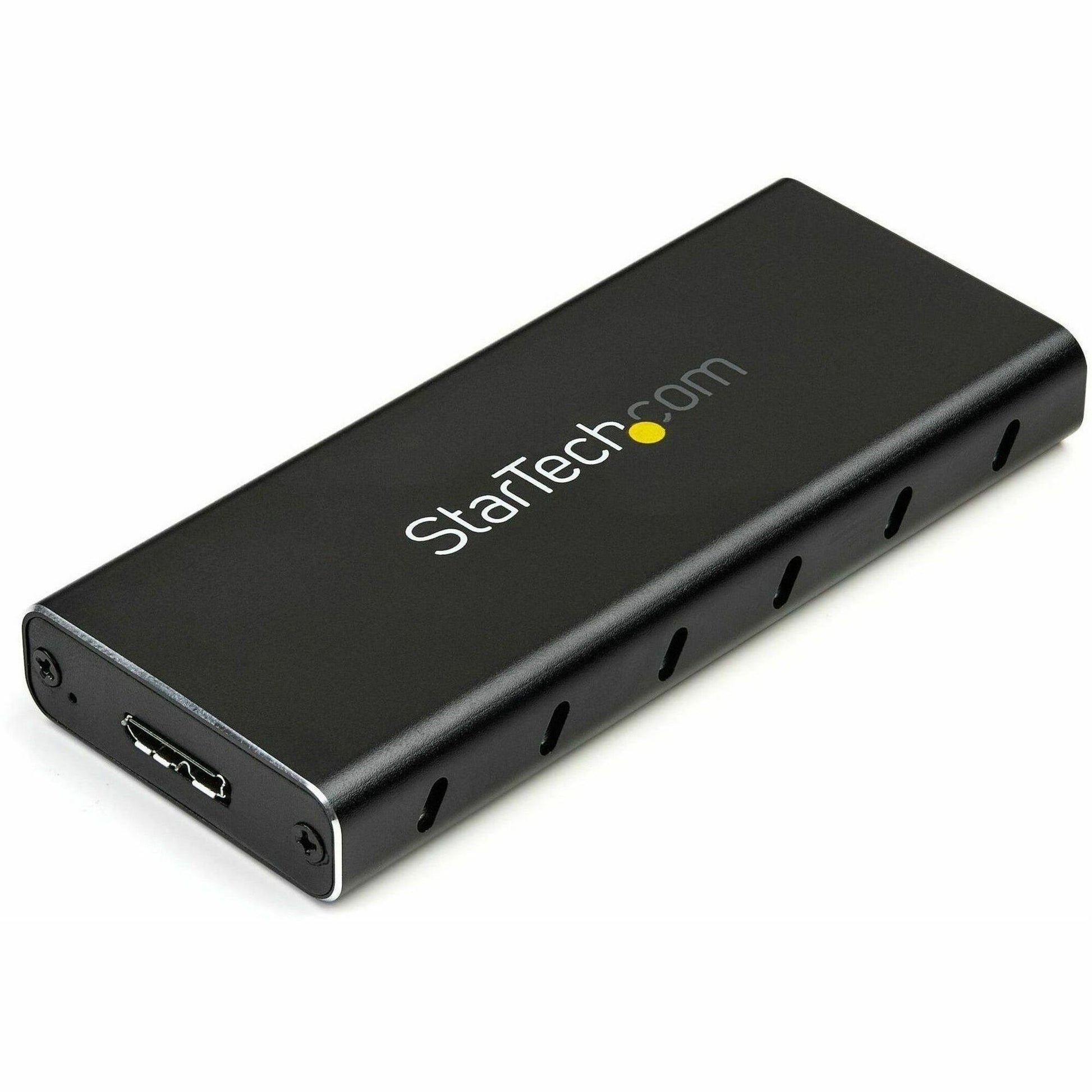 Main Image for StarTech.com M.2 SSD Enclosure for M.2 SATA SSDs - USB 3.1 (10Gbps) with USB-C Cable - External Enclosure for USB-C Host - Aluminum