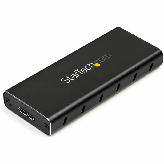 Main Image for StarTech.com M.2 SSD Enclosure for M.2 SATA SSDs - USB 3.1 (10Gbps) with USB-C Cable - External Enclosure for USB-C Host - Aluminum
