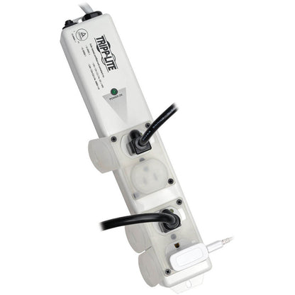 Alternate-Image1 Image for Eaton Tripp Lite Series Safe-IT UL 60601-1 Medical-Grade Power Strip for Patient-Care Vicinity, 4x 15A Hospital-Grade Outlets, Safety Covers, 6 ft. Cord