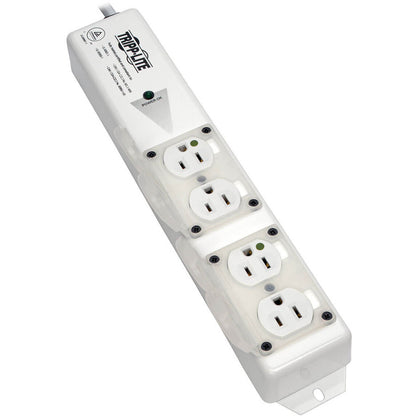 Alternate-Image2 Image for Eaton Tripp Lite Series Safe-IT UL 60601-1 Medical-Grade Power Strip for Patient-Care Vicinity, 4x 15A Hospital-Grade Outlets, Safety Covers, 6 ft. Cord