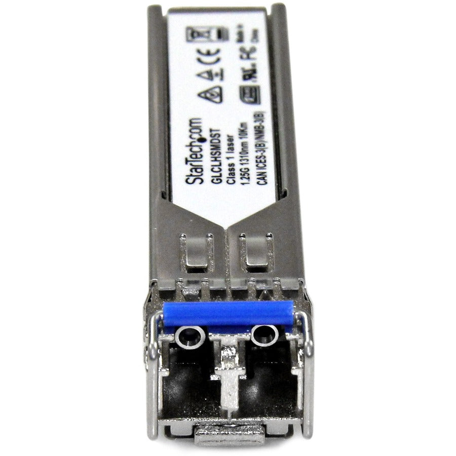 Alternate-Image2 Image for StarTech Cisco GLC-LH-SMD Compatible SFP Module - 1000BASE-LX/LH - 1GE Gigabit Ethernet 1GbE Single Mode Fiber SMF Optic Transceiver