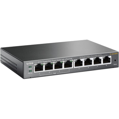 Alternate-Image1 Image for TP-Link TL-SG108PE - 8-Port Gigabit Easy Smart Switch with 4-Port PoE