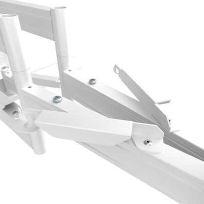Alternate-Image2 Image for Kanto PDX650W Wall Mount for TV - White