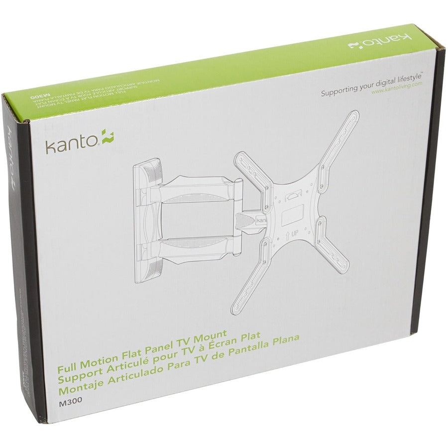 Alternate-Image5 Image for Kanto M300 Wall Mount for TV - Black