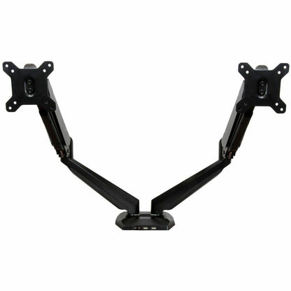Main Image for StarTech.com Dual Monitor Arm, USB Hub and Audio Ports in Base, Monitors up to 32" (17.6lb/8kg), VESA Monitor Stand Desk Mount