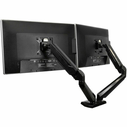 Alternate-Image7 Image for StarTech.com Dual Monitor Arm, USB Hub and Audio Ports in Base, Monitors up to 32" (17.6lb/8kg), VESA Monitor Stand Desk Mount
