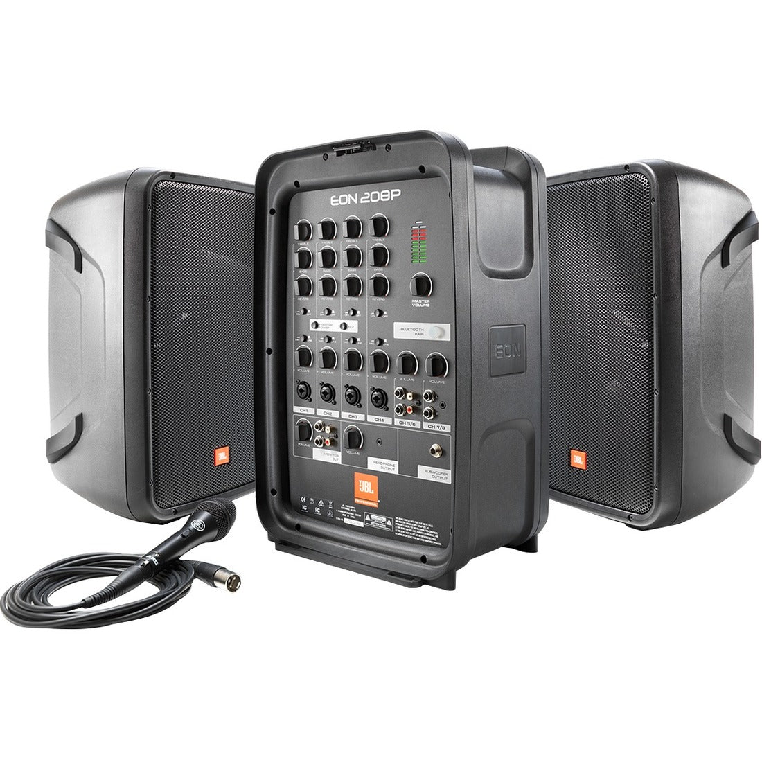 Main Image for JBL 8" Packaged PA System With 8-channel Integrated Mixer