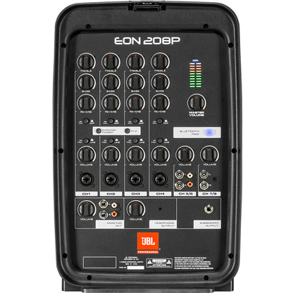 Alternate-Image4 Image for JBL 8" Packaged PA System With 8-channel Integrated Mixer