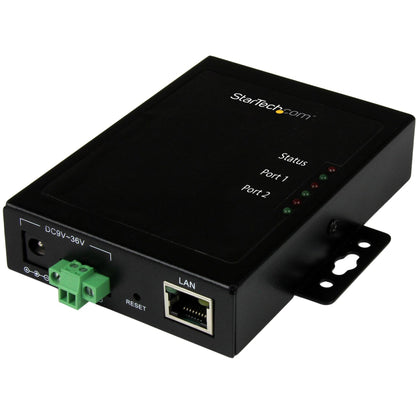 Main Image for StarTech.com 2 Port Serial-to-IP Ethernet Device Server - RS232 - Metal and Mountable - Serial Device Server