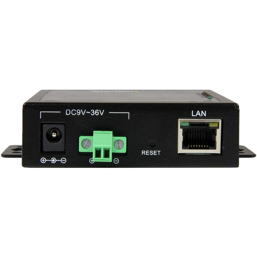 Alternate-Image1 Image for StarTech.com 2 Port Serial-to-IP Ethernet Device Server - RS232 - Metal and Mountable - Serial Device Server