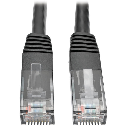 Main Image for Eaton Tripp Lite Series Cat6 Gigabit Molded (UTP) Ethernet Cable (RJ45 M/M), PoE, Black, 10 ft. (3.05 m)