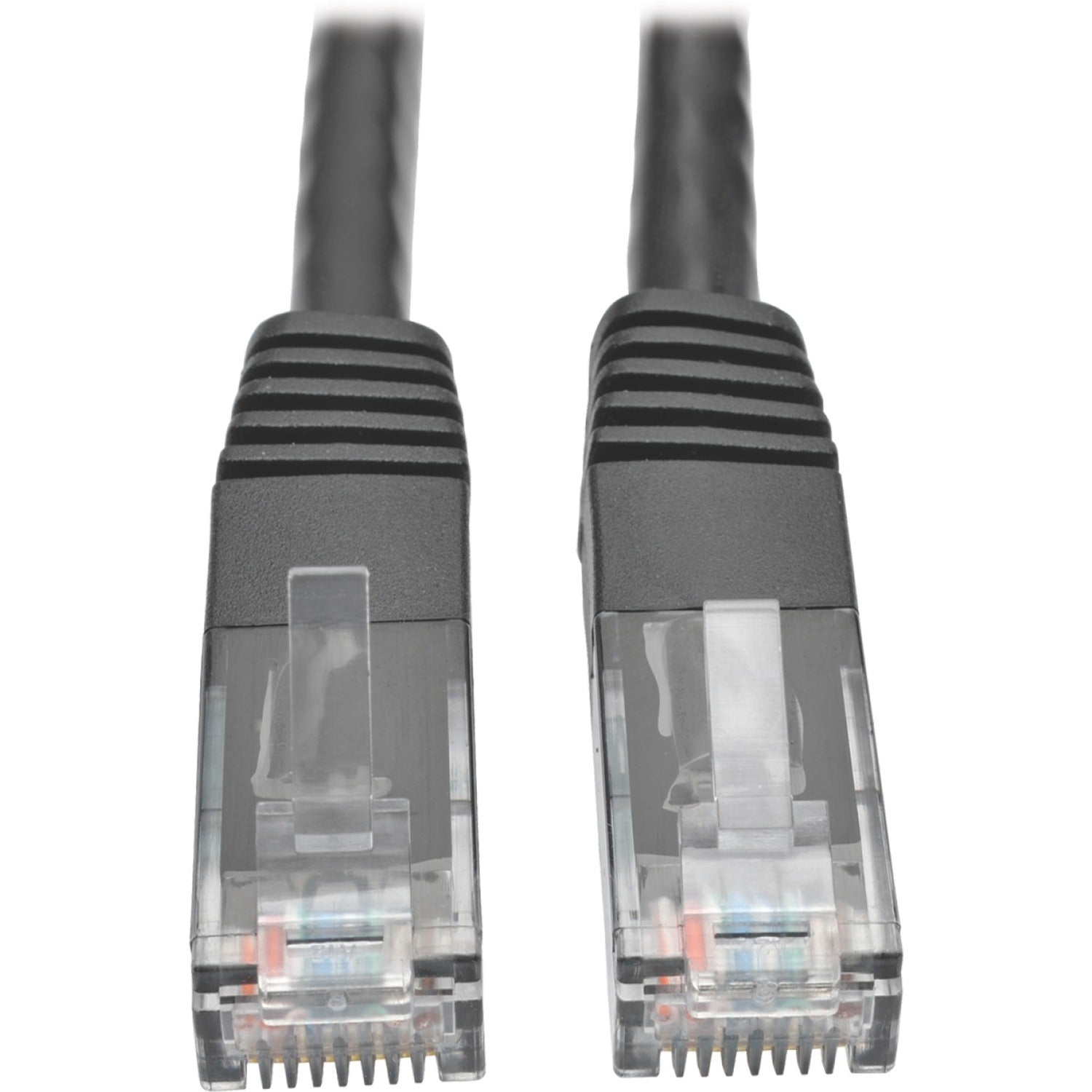 Main Image for Eaton Tripp Lite Series Cat6 Gigabit Molded (UTP) Ethernet Cable (RJ45 M/M), PoE, Black, 50 ft. (15.24 m)