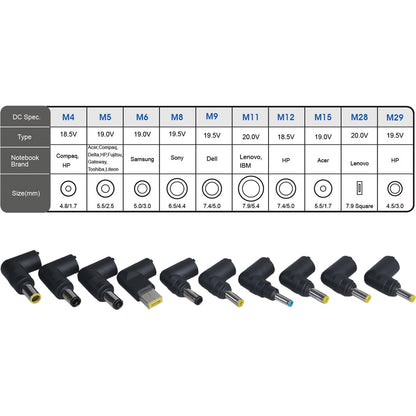 Alternate-Image4 Image for SIIG Ultra-Compact Universal Laptop Power Adapter - 90W