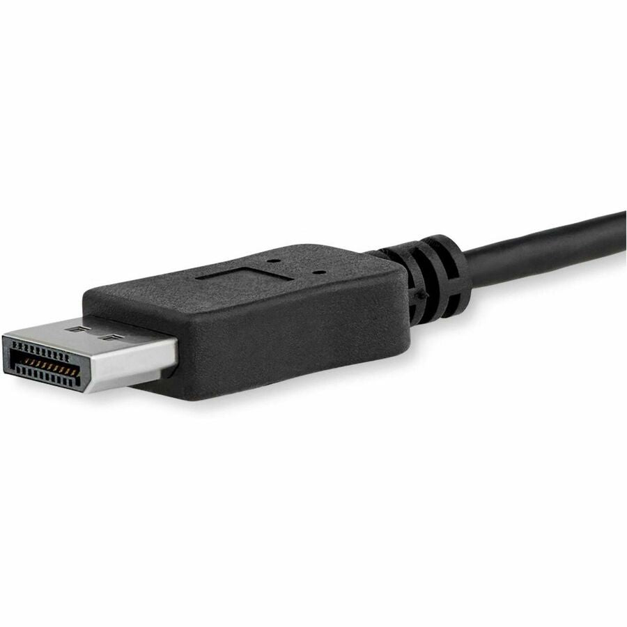 Alternate-Image5 Image for StarTech.com 3ft/1m USB C to DisplayPort 1.2 Cable 4K 60Hz - USB Type-C to DP Video Adapter Monitor Cable HBR2 - TB3 Compatible - Black