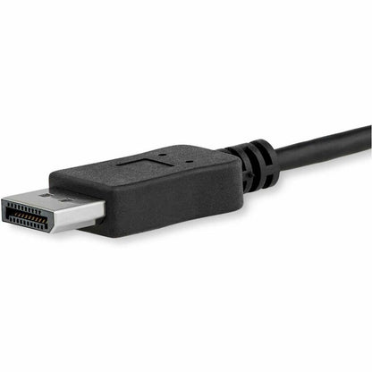 Alternate-Image5 Image for StarTech.com 3ft/1m USB C to DisplayPort 1.2 Cable 4K 60Hz - USB Type-C to DP Video Adapter Monitor Cable HBR2 - TB3 Compatible - Black