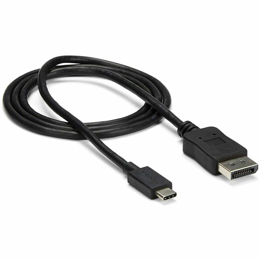 Alternate-Image7 Image for StarTech.com 3ft/1m USB C to DisplayPort 1.2 Cable 4K 60Hz - USB Type-C to DP Video Adapter Monitor Cable HBR2 - TB3 Compatible - Black