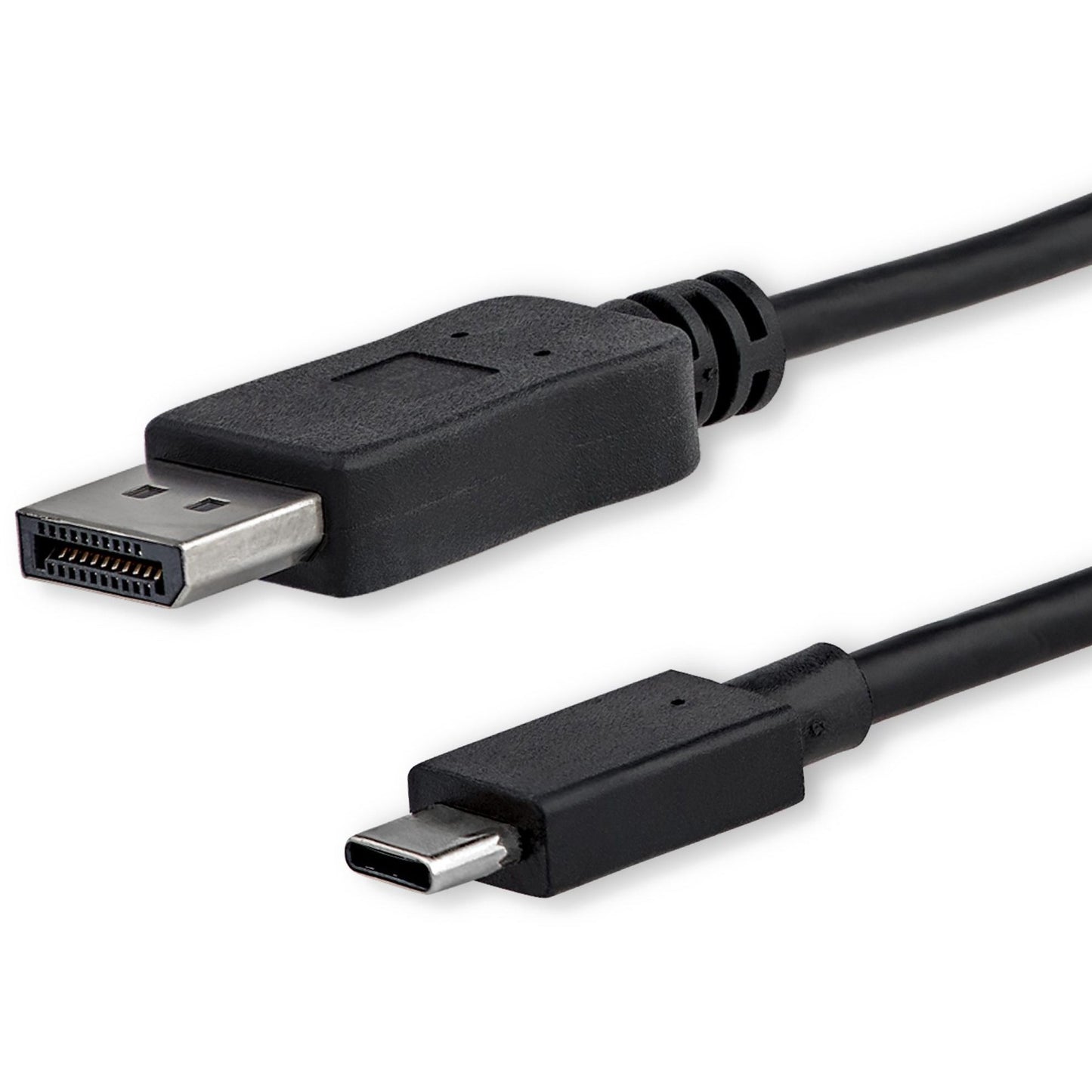 Main Image for StarTech.com 6ft/1.8m USB C to DisplayPort 1.2 Cable 4K 60Hz - USB Type-C to DP Video Adapter Monitor Cable HBR2 - TB3 Compatible - Black