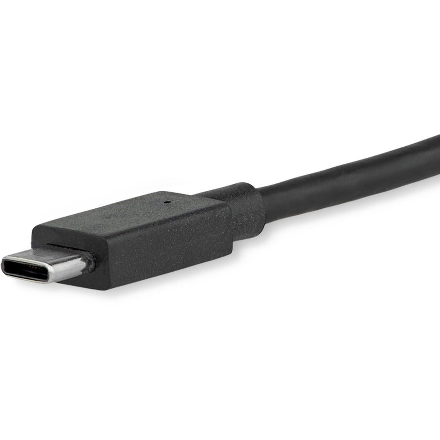 Alternate-Image2 Image for StarTech.com 6ft/1.8m USB C to DisplayPort 1.2 Cable 4K 60Hz - USB Type-C to DP Video Adapter Monitor Cable HBR2 - TB3 Compatible - Black