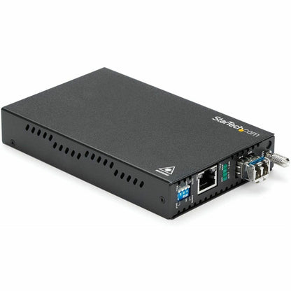 Main Image for StarTech.com Gigabit Ethernet Copper-to-Fiber Media Converter - SM LC - 20 km - Ethernet Media Converter - GbE Converter