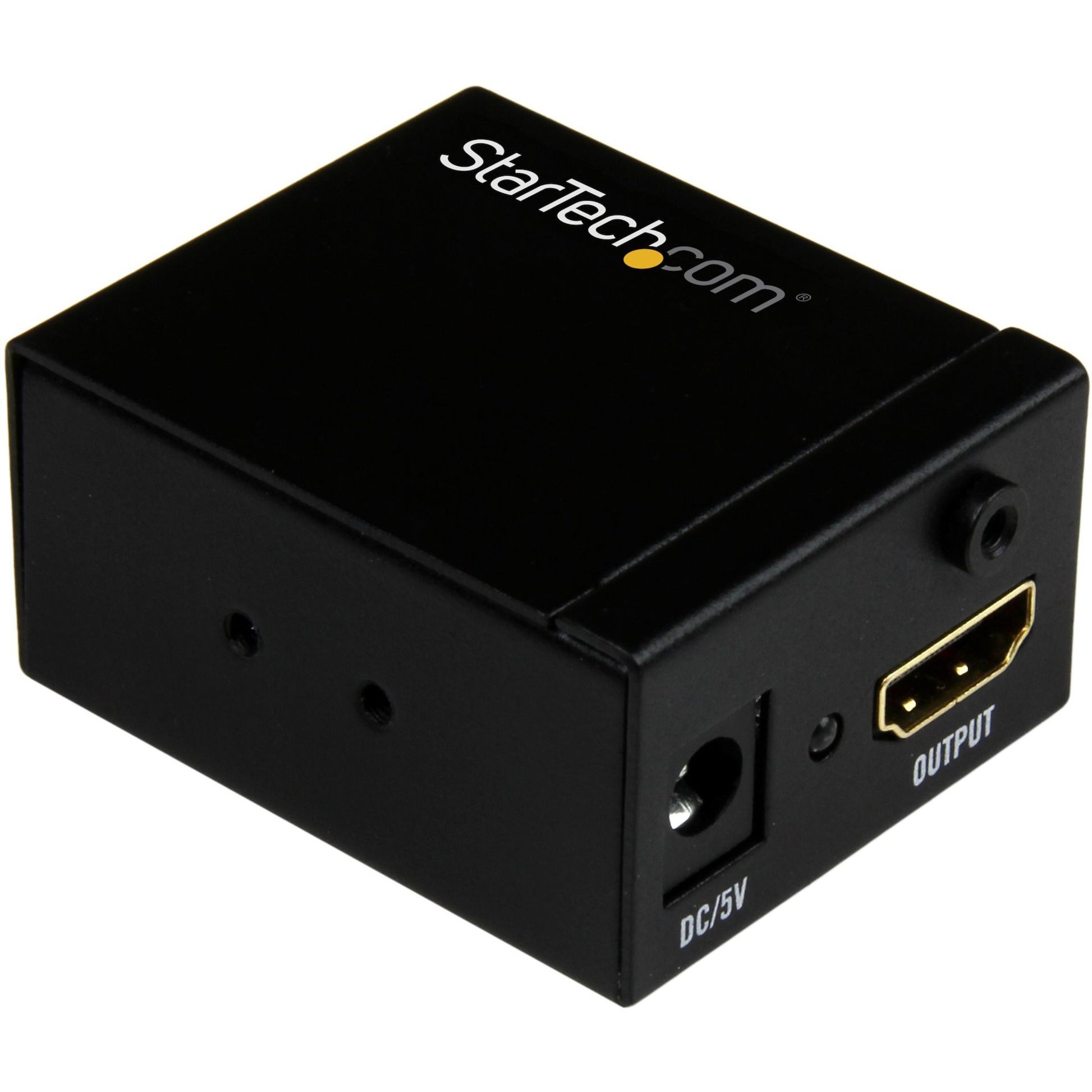 Main Image for StarTech.com HDMI Signal Booster - HDMI Video Signal Amplifier - 115 ft - 1080p