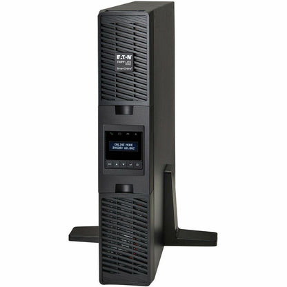 Alternate-Image2 Image for Eaton Tripp Lite Series SmartOnline 1500VA 1350W 120V Double-Conversion UPS - 8 Outlets, Extended Run, Network Card Included, LCD, USB, DB9, 2U Rack/Tower