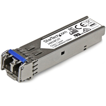 Main Image for StarTech HPE J4858C Compatible SFP Module - 1000BASE-SX - 1GE Gigabit Ethernet SFP 1GbE Multi Mode (MMF) Fiber Optic Transceiver 550m
