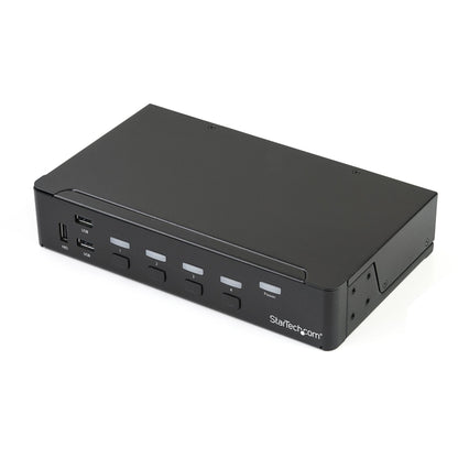 Main Image for StarTech.com 4-Port DisplayPort KVM Switch - DP KVM Switch with Built-in USB 3.0 Hub for Peripherals - 4K 30 Hz