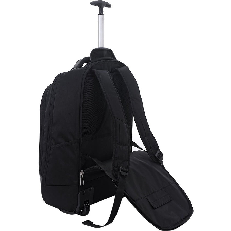 Rear Image for ECO STYLE Tech Exec Carrying Case (Rolling Backpack) for 17.3" Notebook - Black