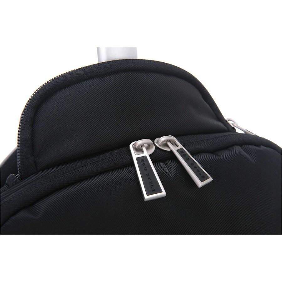 Alternate-Image4 Image for ECO STYLE Tech Exec Carrying Case (Rolling Backpack) for 17.3" Notebook - Black