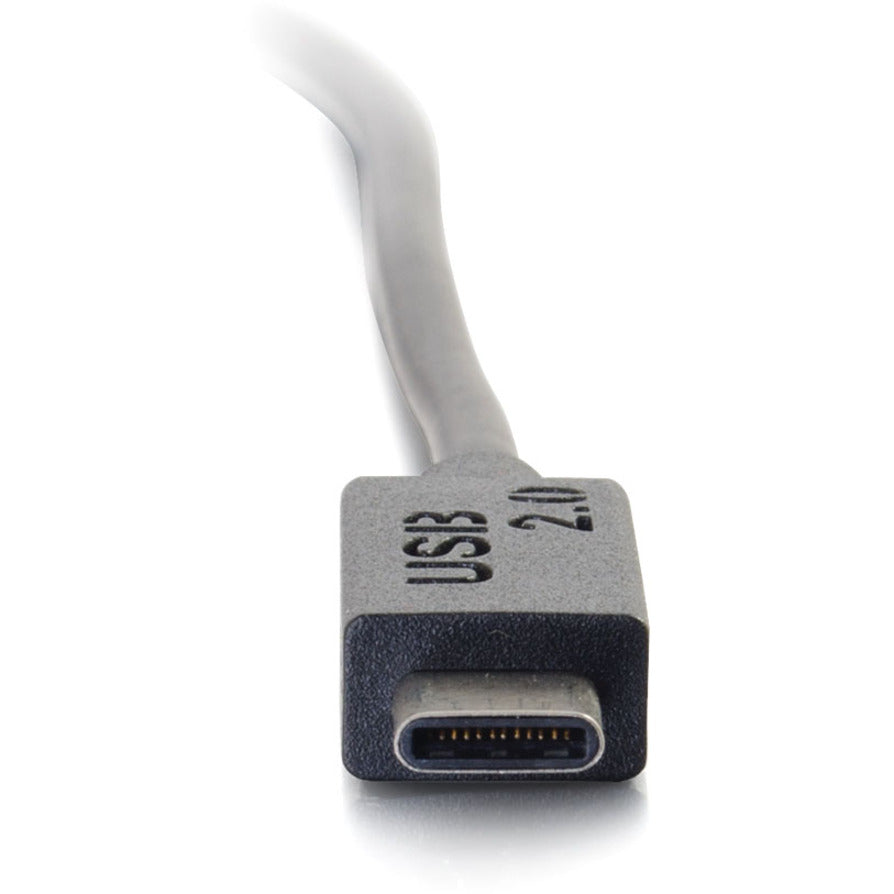 Alternate-Image1 Image for C2G 6ft USB C to USB Cable - USB C 2.0 to USB A Cable - M/M