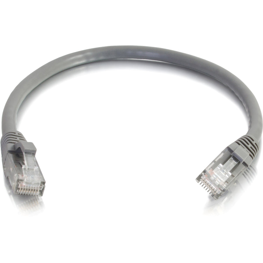 Alternate-Image1 Image for C2G 5ft Cat6 Ethernet Cable - Snagless Unshielded (UTP) - Gray