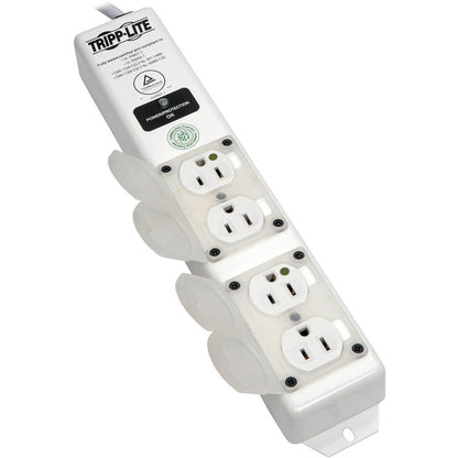 Alternate-Image3 Image for Eaton Tripp Lite Series Safe-IT UL 60601-1 Medical-Grade Surge Protector for Patient-Care Vicinity, 4x Hospital-Grade Outlets, 6 ft. Cord, Antimicrobial Protection