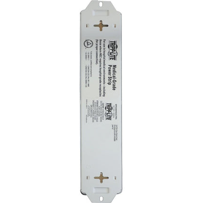 Rear Image for Eaton Tripp Lite Series Safe-IT UL 60601-1 Medical-Grade Surge Protector for Patient-Care Vicinity, 4x Hospital-Grade Outlets, 6 ft. Cord, Antimicrobial Protection