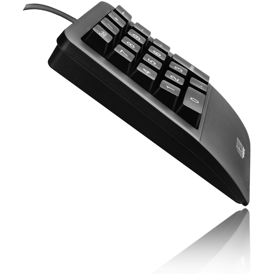 Alternate-Image2 Image for Adesso Antimicrobial Waterproof Numeric Keypad with Wrist Rest Support