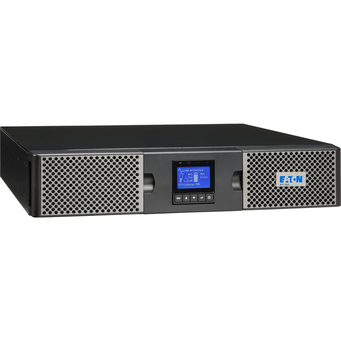Main Image for Eaton 9PX 3000VA 2700W 120V Online Double-Conversion UPS - L5-30P, 6x 5-20R, 1 L5-30R Outlets, Cybersecure Network Card Option, Extended Run, 2U Rack/Tower