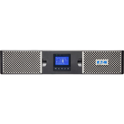 Front Image for Eaton 9PX 2200VA 2000W 208V Online Double-Conversion UPS - L6-20P, 8 C13, 2 C19 Outlets, Cybersecure Network Card Option, Extended Run, 2U Rack/Tower