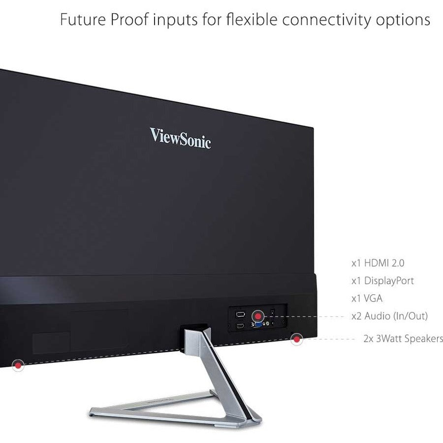 Alternate-Image3 Image for ViewSonic VX2776-SMHD 27 Inch 1080p Widescreen IPS Monitor with Ultra-Thin Bezels, HDMI and DisplayPort
